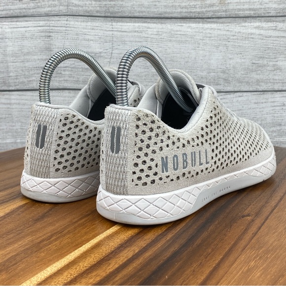 NoBull Outwork Perforated Suede Steel Grey CrossFit Training Shoe Women Size 6.5 - Picture 5 of 12